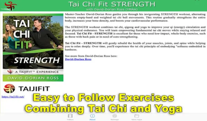 Tai Chi Fit STRENGTH android App screenshot 11